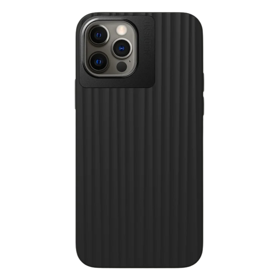 Nudient Bold iPhone 12/12 Pro charcoal black mobilskal