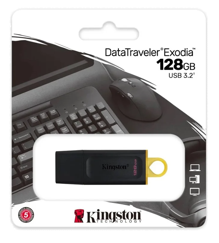 Kingston DataTraveler Exodia USB-minne 128 GB
