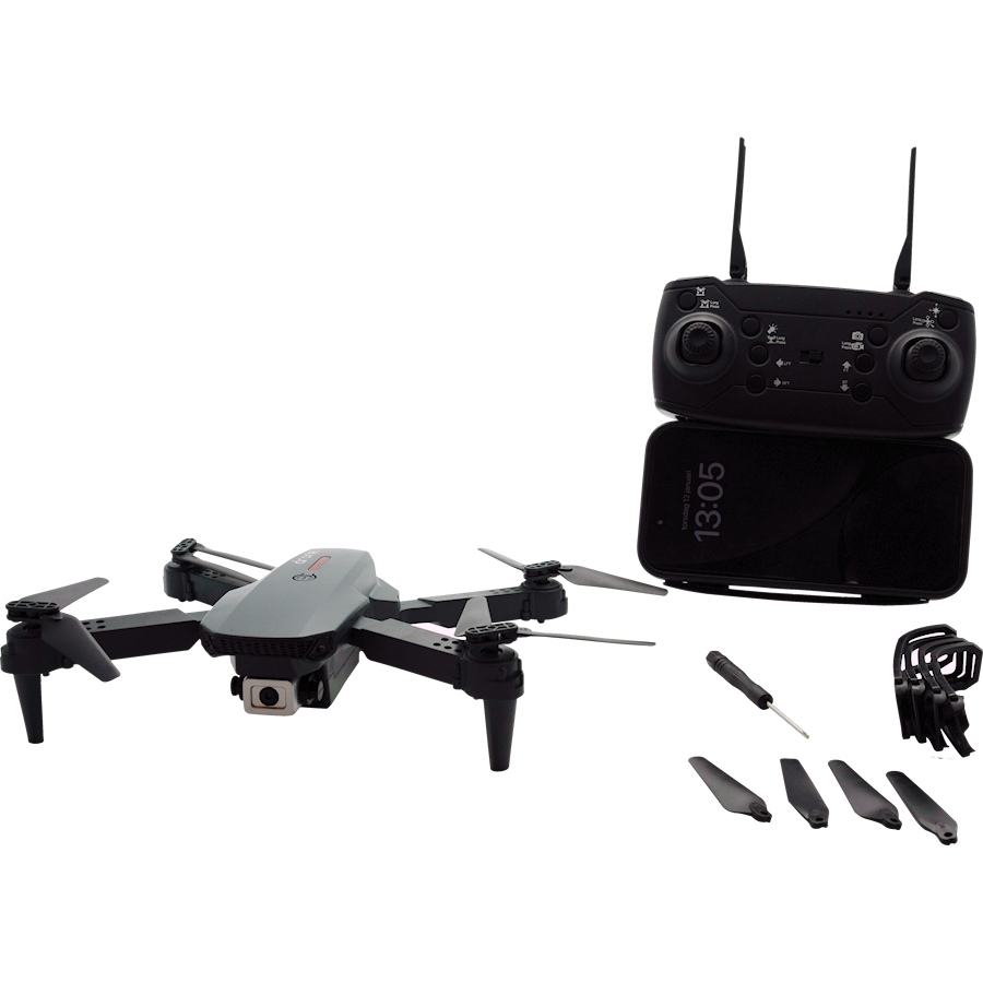 Gear4Play sammenleggbar drone med 2 kameraer