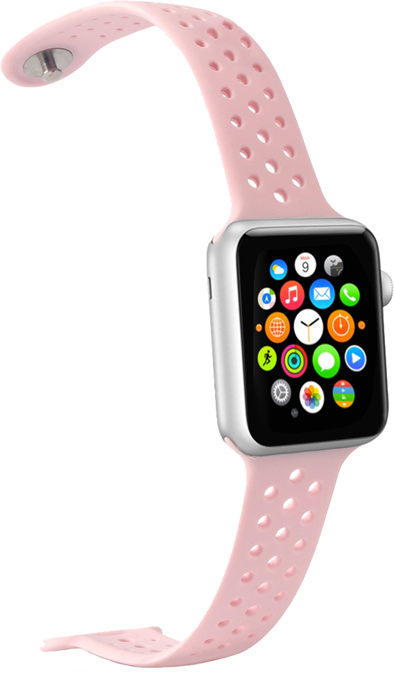 Celly Apple Watch Silicone band 42/44 mm Pink