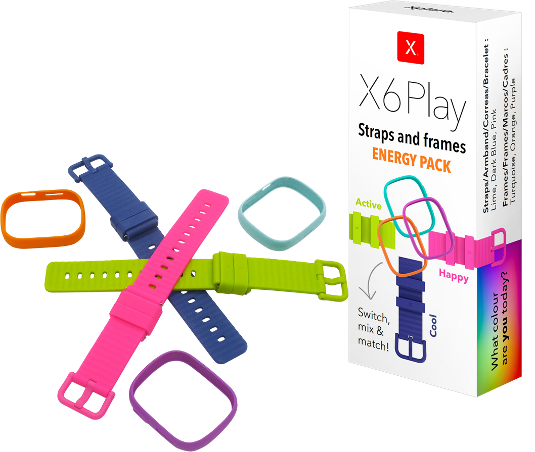 Xplora X6 Play Energy Pack Straps and Frames
