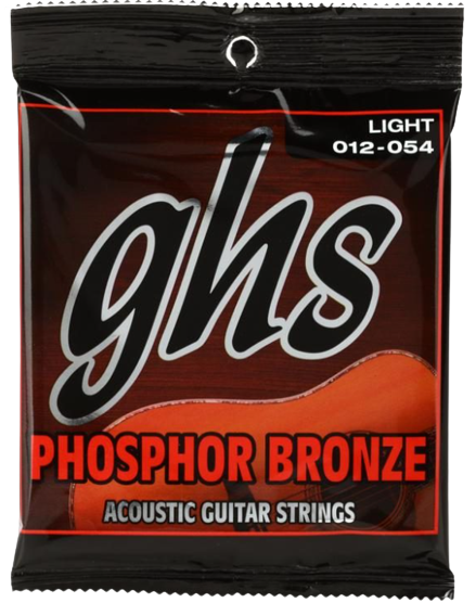 Stålstrenger akustisk gitar GHS S325