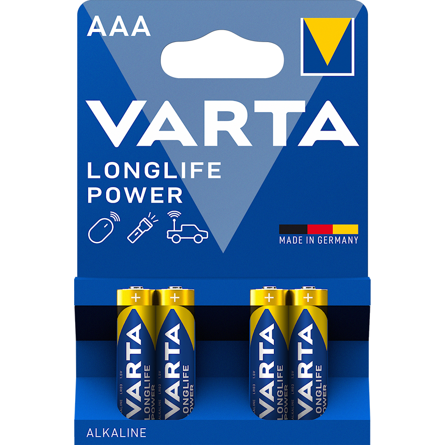 VARTA Longlife Power AAA-batteri 10-pakk