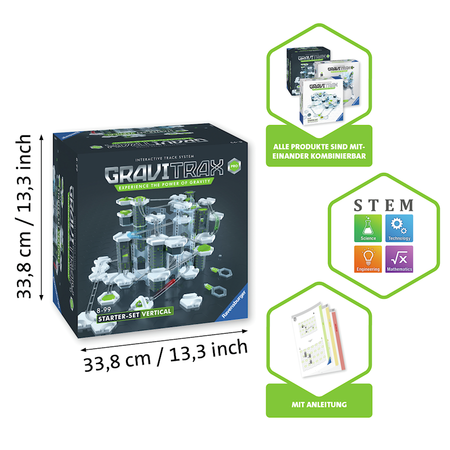 Ravensburger GraviTrax PRO Starter Set Vertical World-packaging