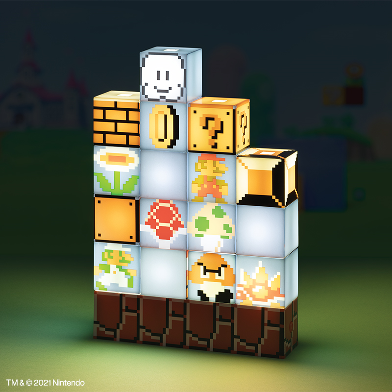Super Mario build a level lampe
