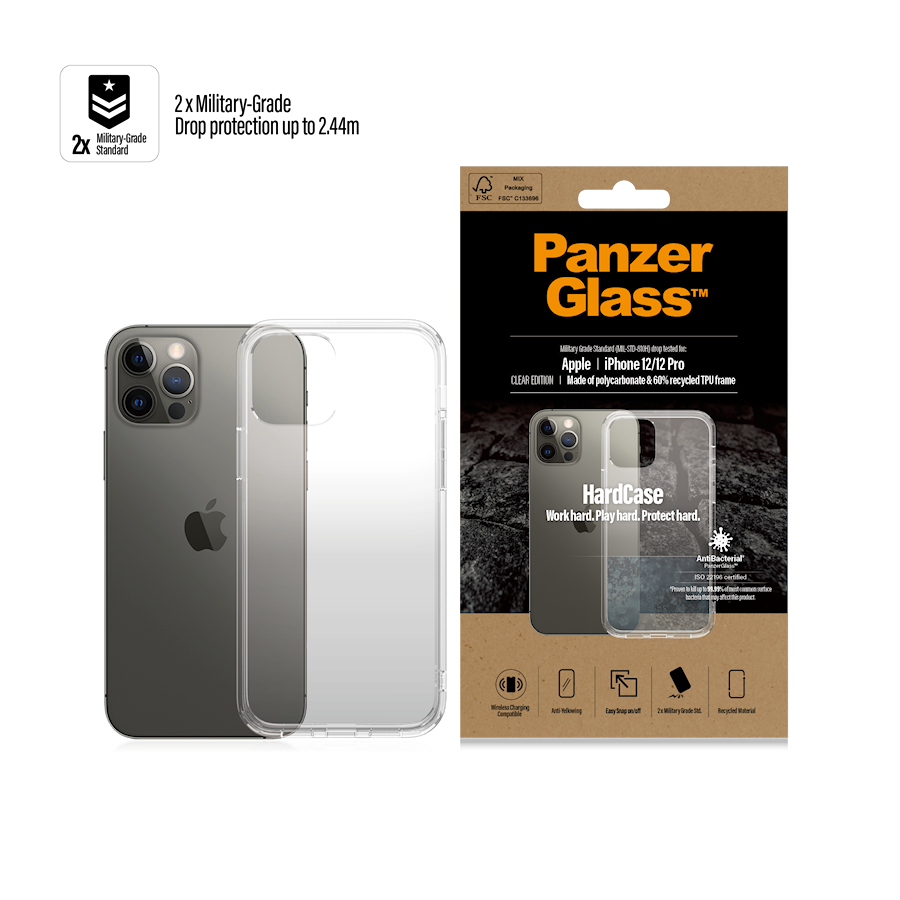 PanzerGlass Hardcase Clear iP12/12 Pro
