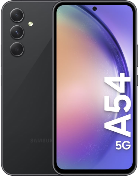 Brukt Samsung Galaxy A54 5G 128GB Svart Ny stand