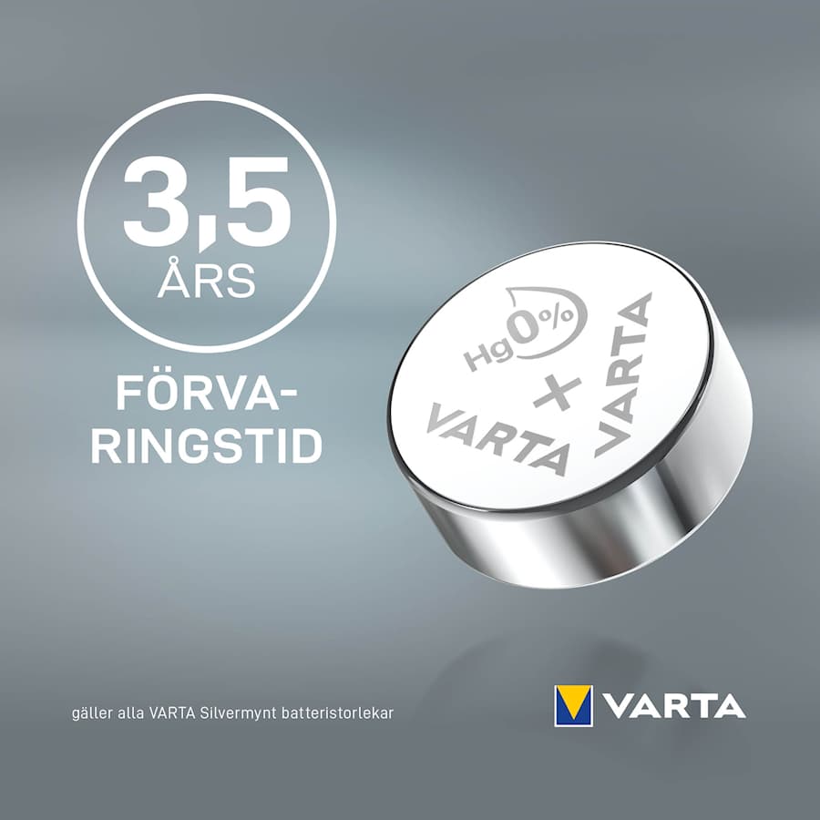 VARTA Silver knappcellsbatteri V392/SR41
