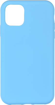 Silikondeksel iPhone 11/XR lyse blå