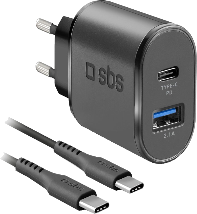 Laddare PD18W + USB-C Ladekabel