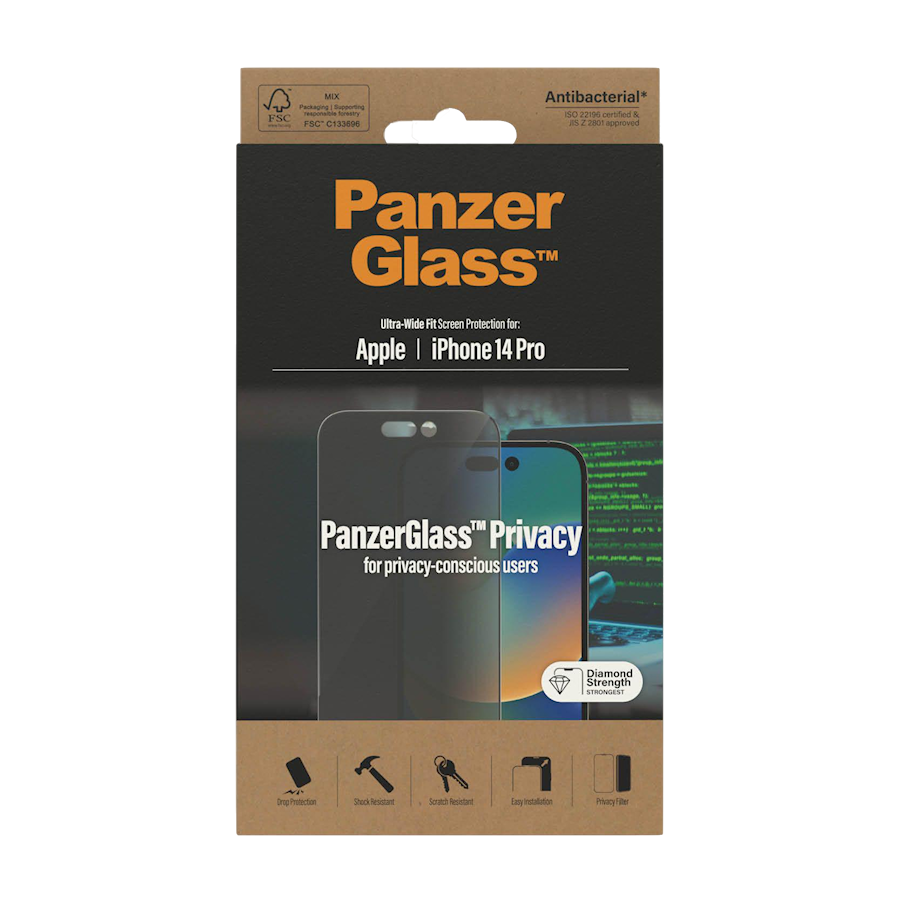 PanzerGlass UWF Privacy iP14 Pro