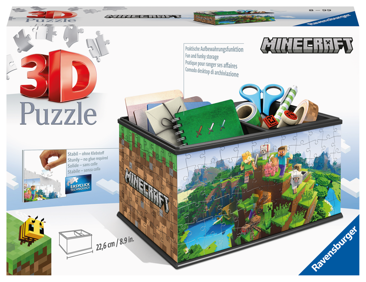 Ravensburger Minecraft Puzzle Treasure Box 216p