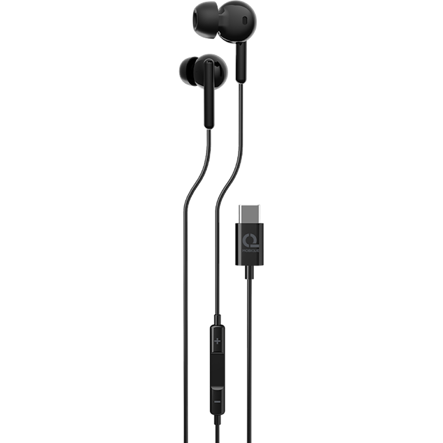 Mobique Wired In-Ear USB-C Black