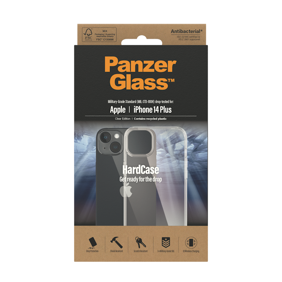 PanzerGlass Hardcase Clear iP14 Plus