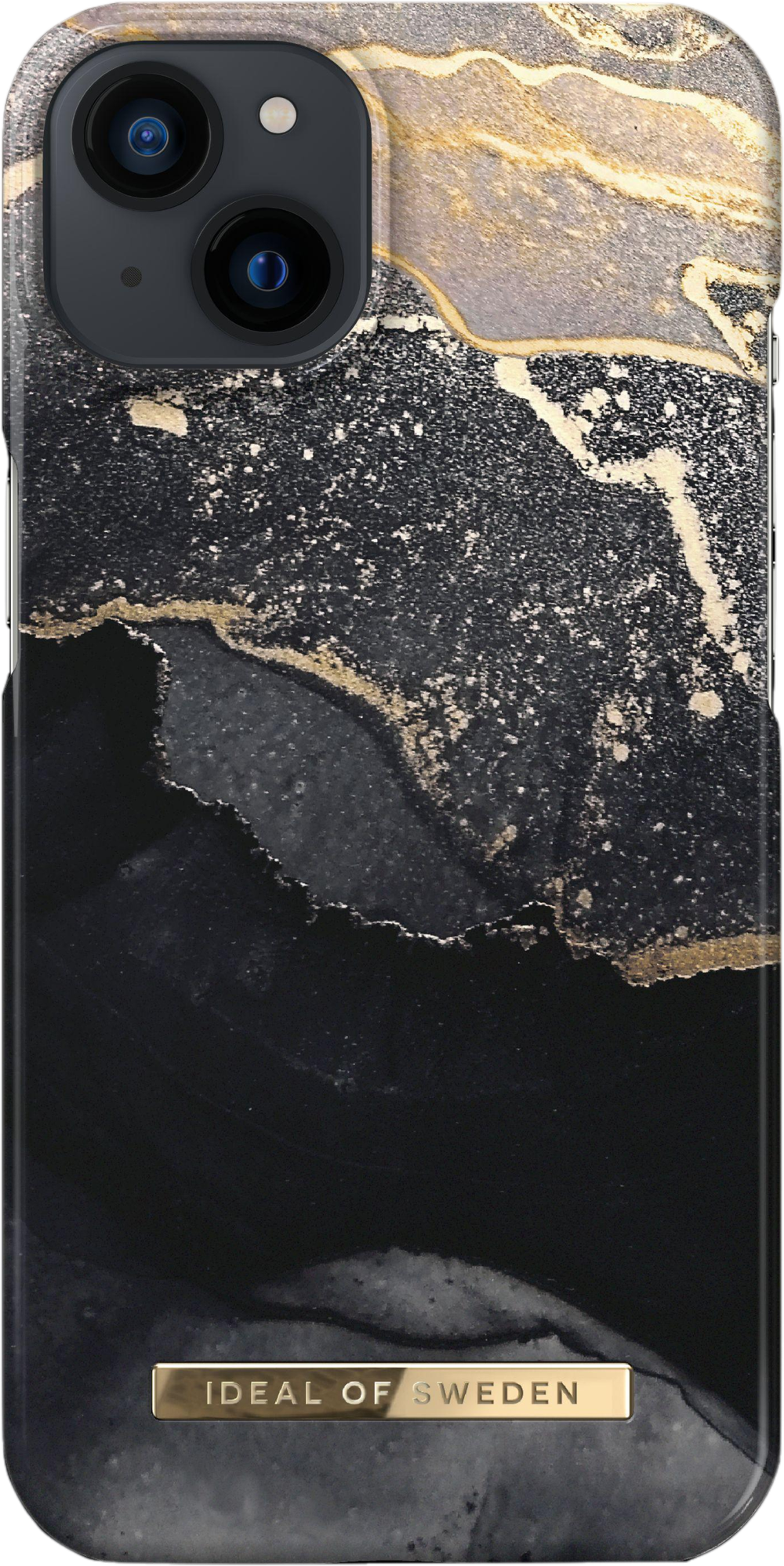 iDeal of Sweden iPhone 13 mobildeksel golden twilight marble