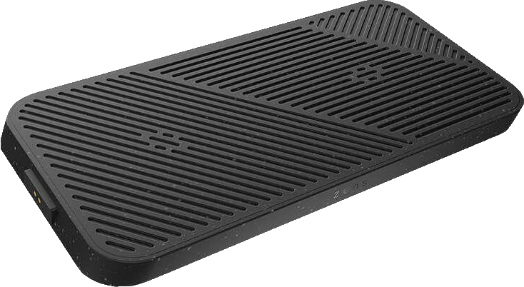 ZENS modulær dual lader Qi 2x15W