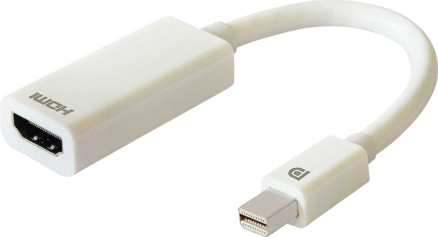 Adapterkabel for Mini DisplayPort til HDMI 4K