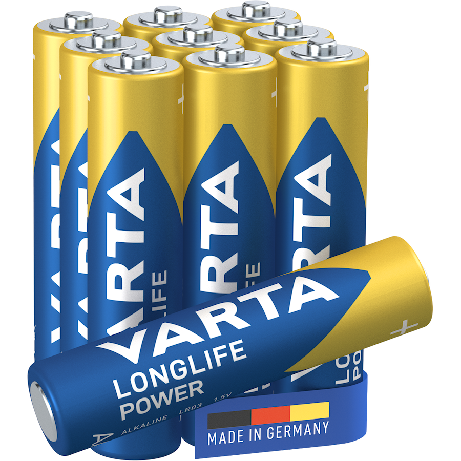 VARTA Longlife Power AAA-batteri 10-pakk