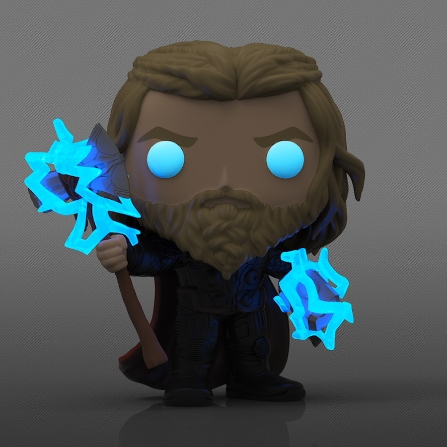 Funko POP Exclusive Avengers 4: Endgame - Thor (Chase) (Glows in the dark)