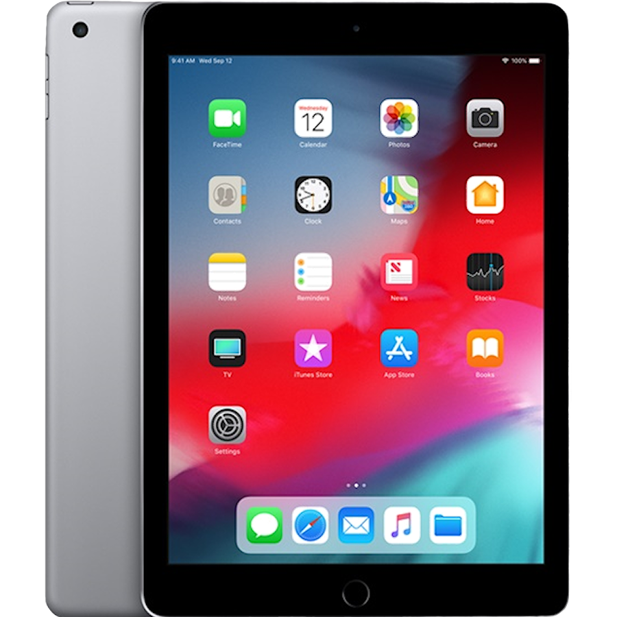 Apple iPad 6 (2018) 32GB WiFi Rymdgrå - Okej skick