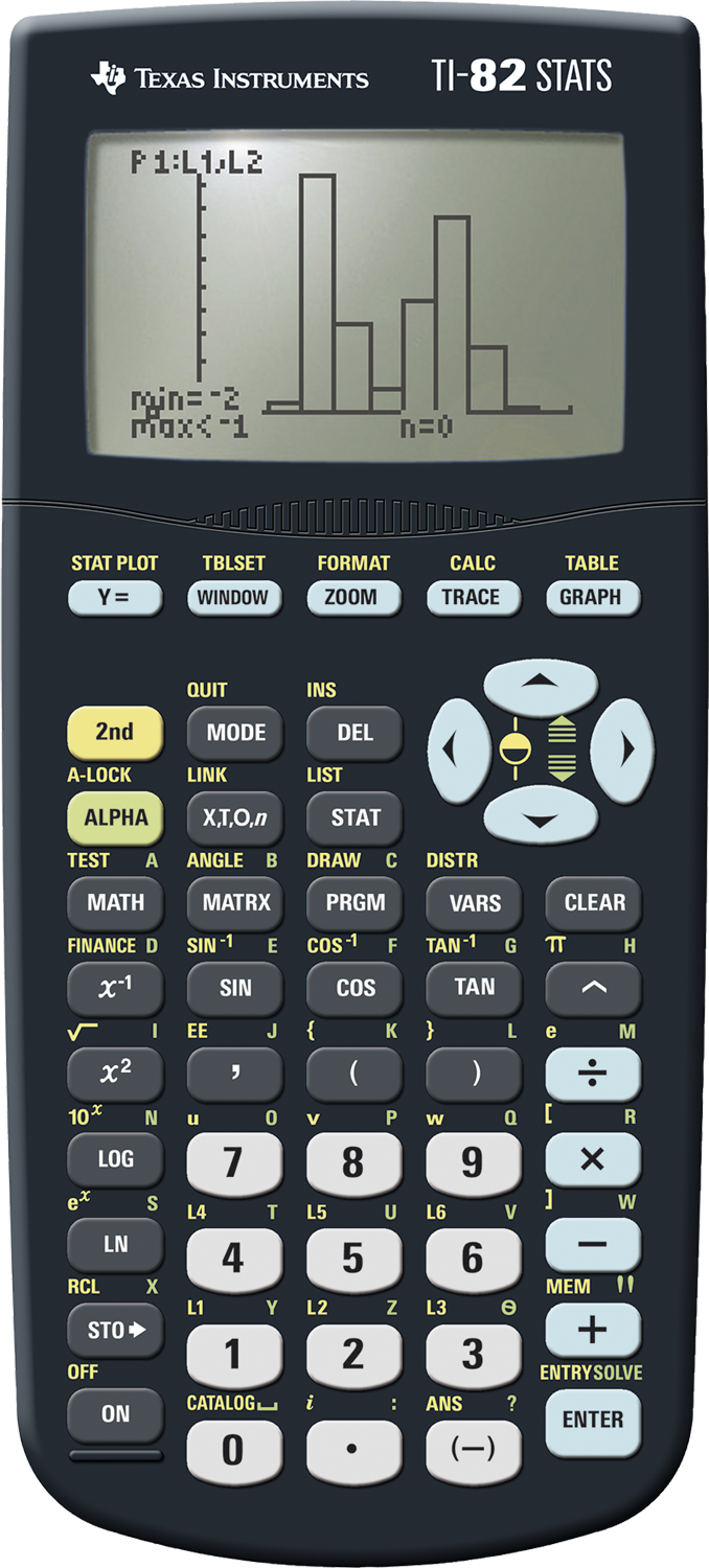 Texas TI-82 Stats grafisk kalkulator