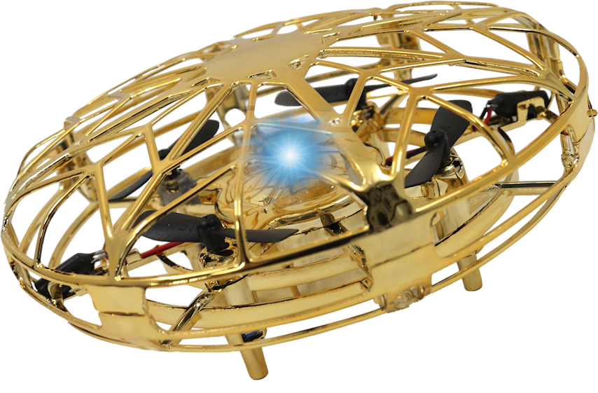 Smart UFO Drone Gold