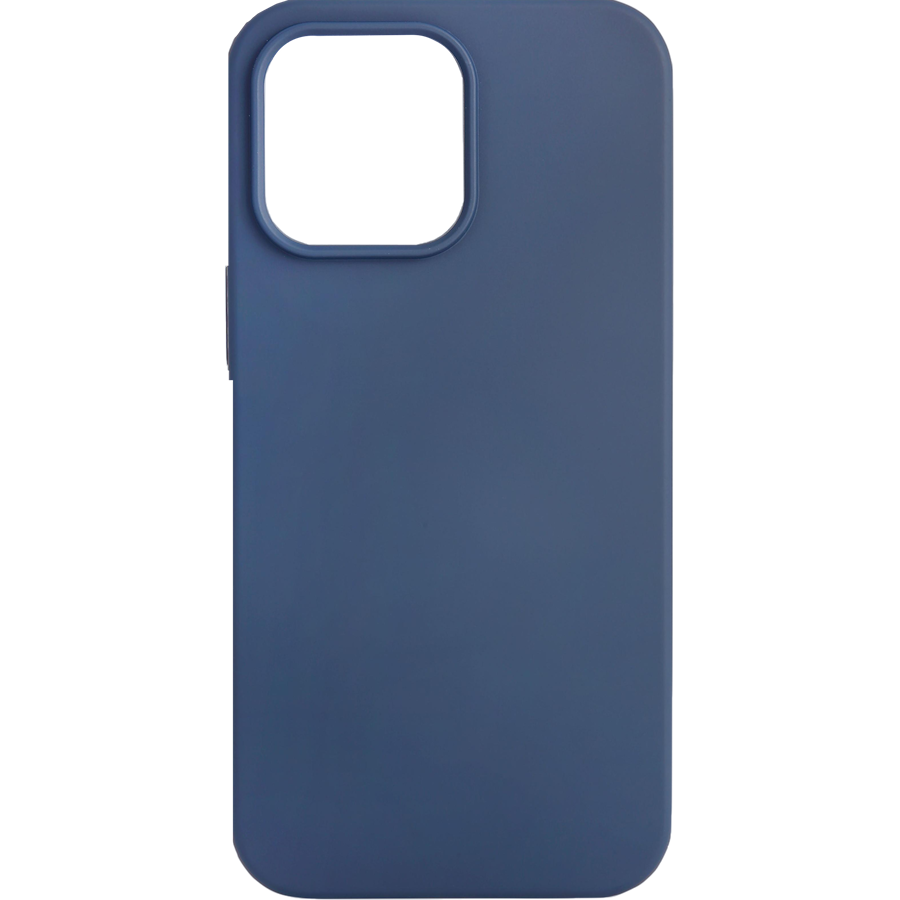 Mobique iPhone 14 Pro Max blå silikonskal
