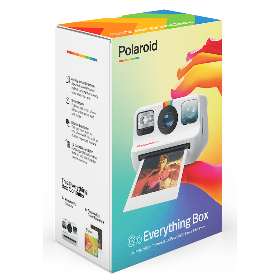 Verbetering Spelling Willen Polaroid Go Everything-Box White - Teknikmagasinet