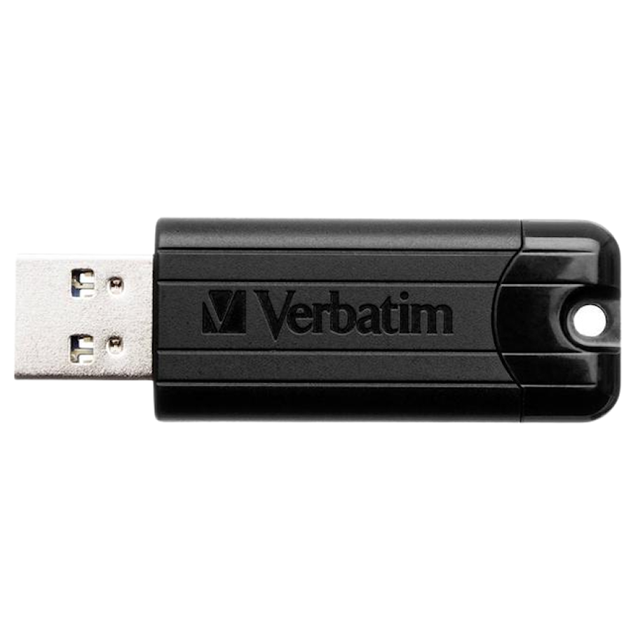 Verbatim PinStripe USB-minnepinne 3.0 64 GB svart