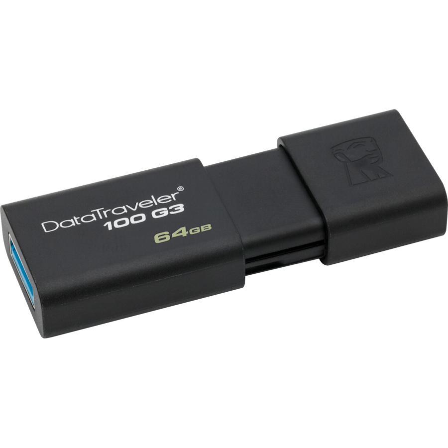 Kingston DataTraveler Exodia 64 GB, USB 3. 2 Gen 1, svart/turkos