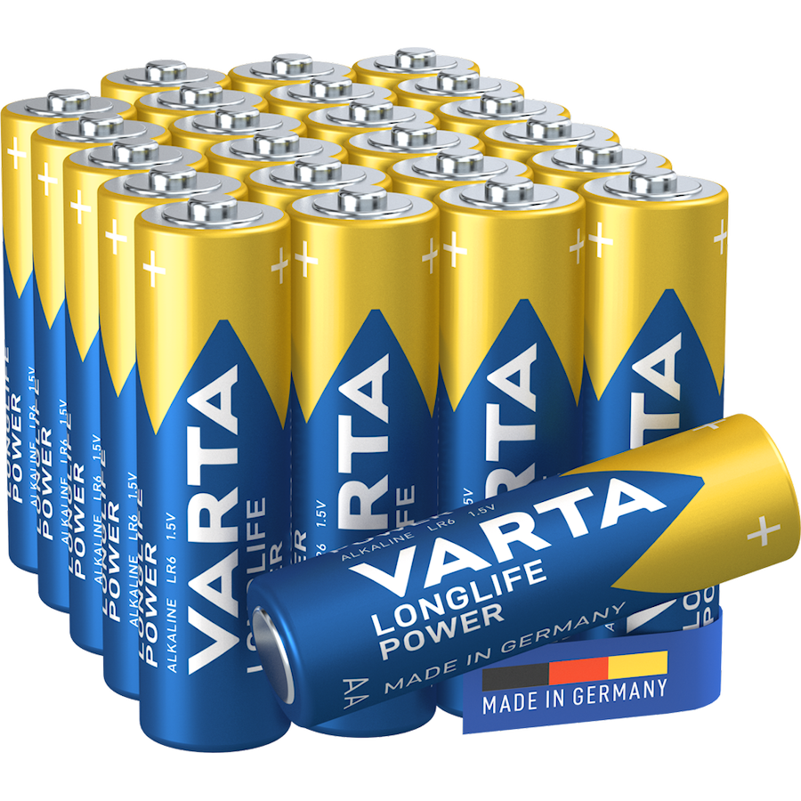 VARTA Longlife Power AA-batteri 24-pakk