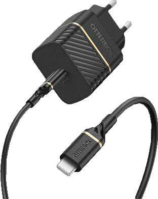Otterbox Veggladdere USB-C 20W + USB C - USB C Ladekabel  1m