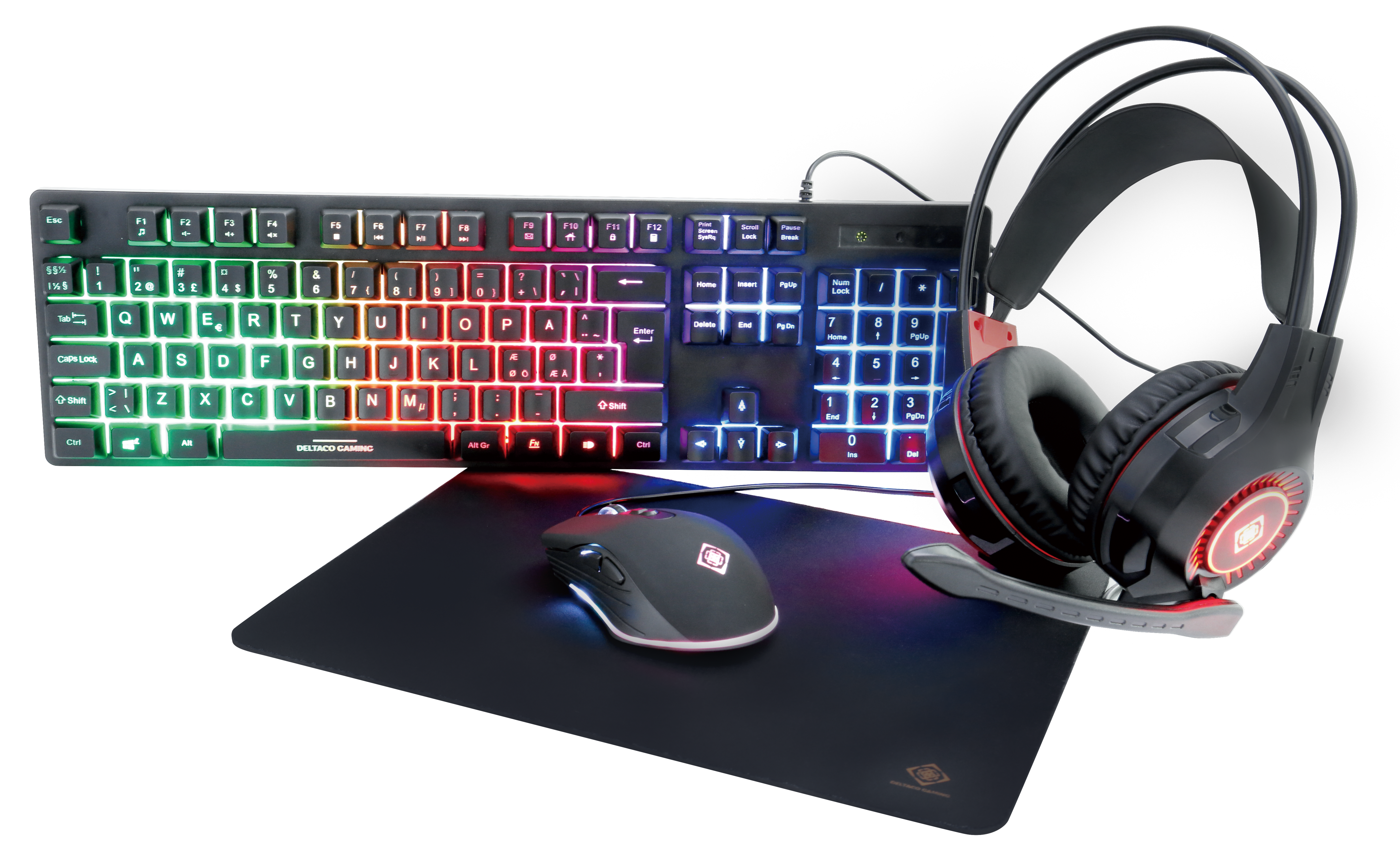 Deltaco Gaming 4-i-1 gamingkit