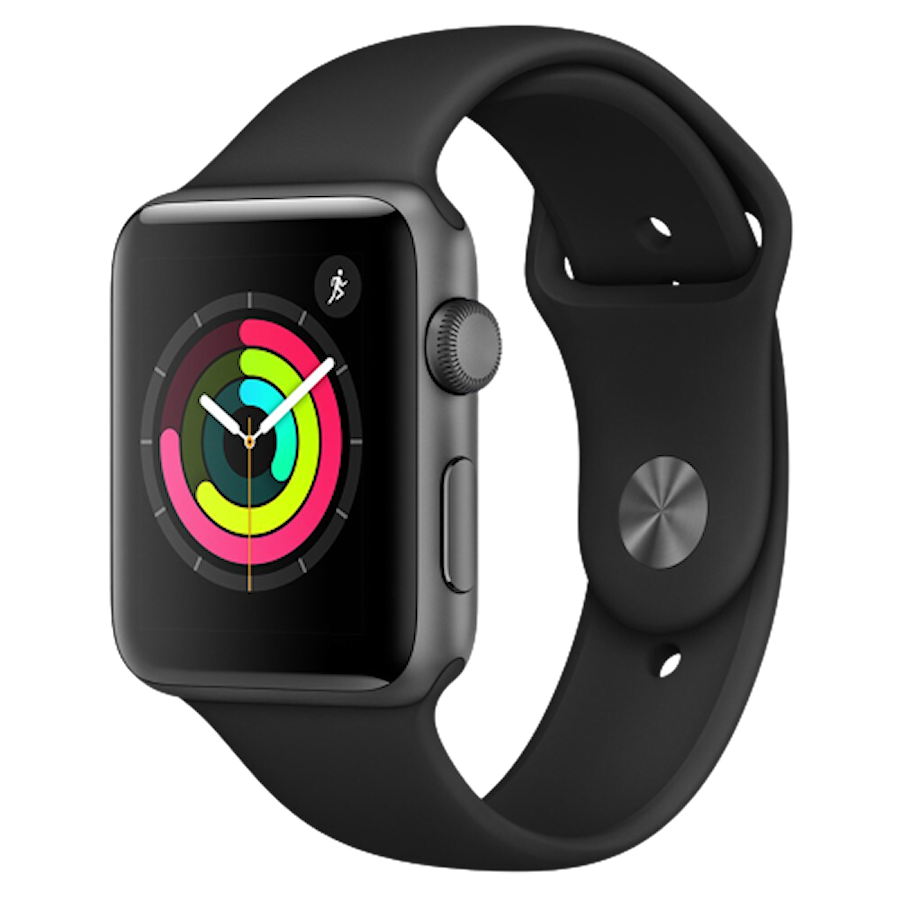 Apple Watch Series 3 42mm Wifi Rymdgrå - Okej skick