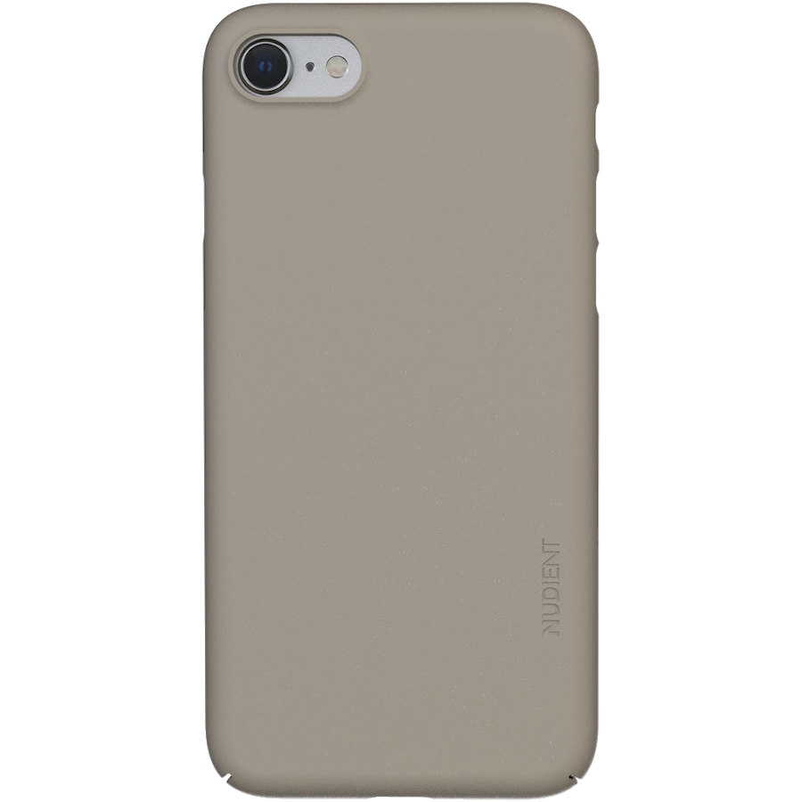 Nudient Thin iPhone 7/8/SE clay beige mobilskal