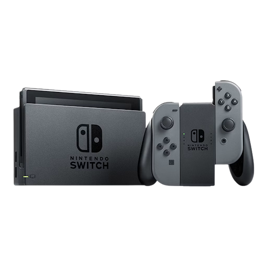 Nintendo Switch V2 Grå - Nyskick Originallåda
