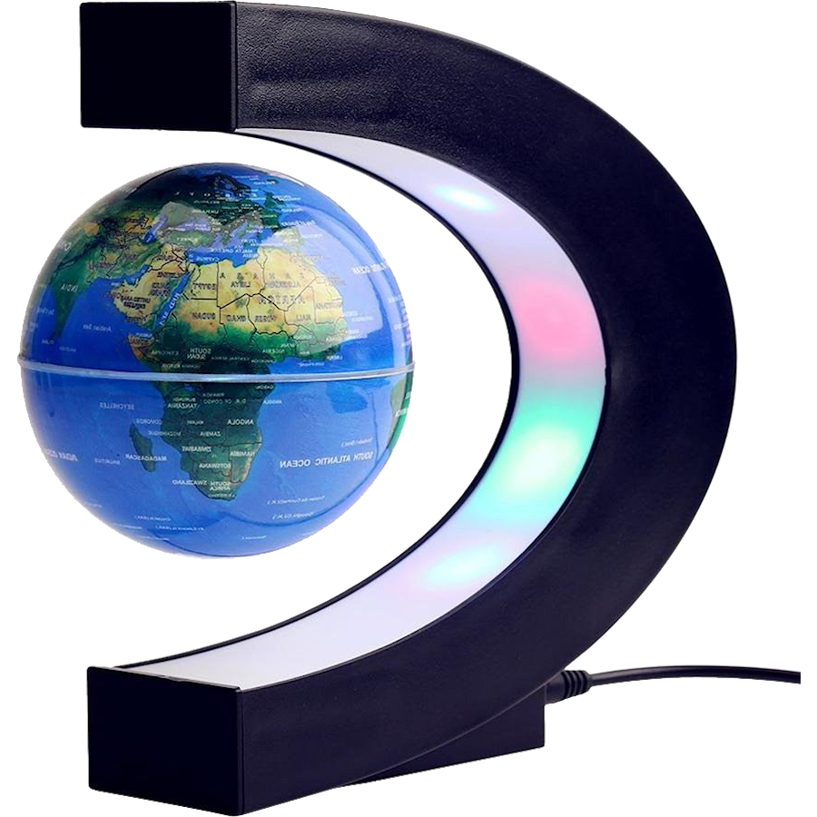 MikaMax Levitating Globe C-shape