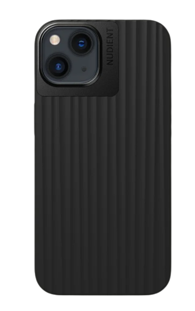 Nudient Bold iPhone 13 charcoal black mobildeksel