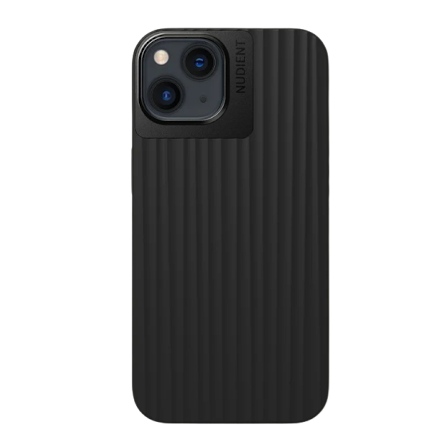 Nudient Bold iPhone 13 charcoal black mobilskal