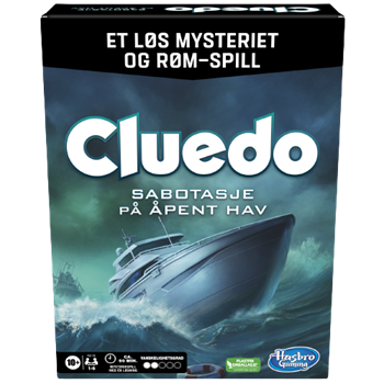 Cluedo sabotasje på åpent hav selskapsspill