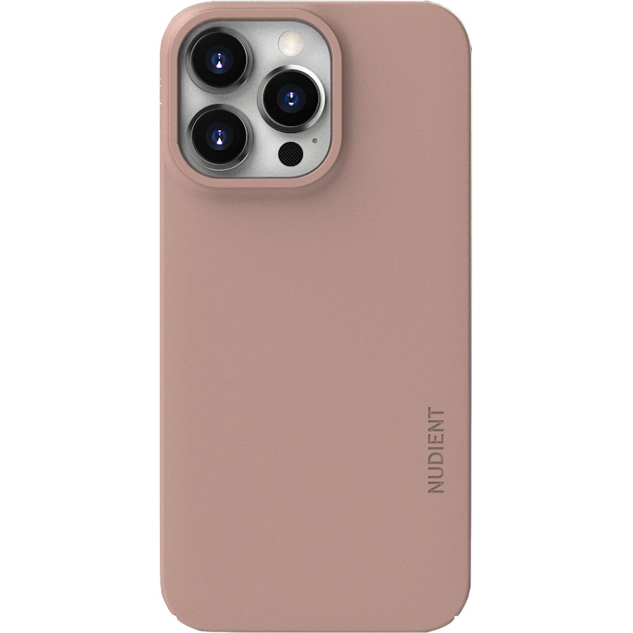Nudient Thin V3 iPhone 13 Pro dusty pink mobilskal