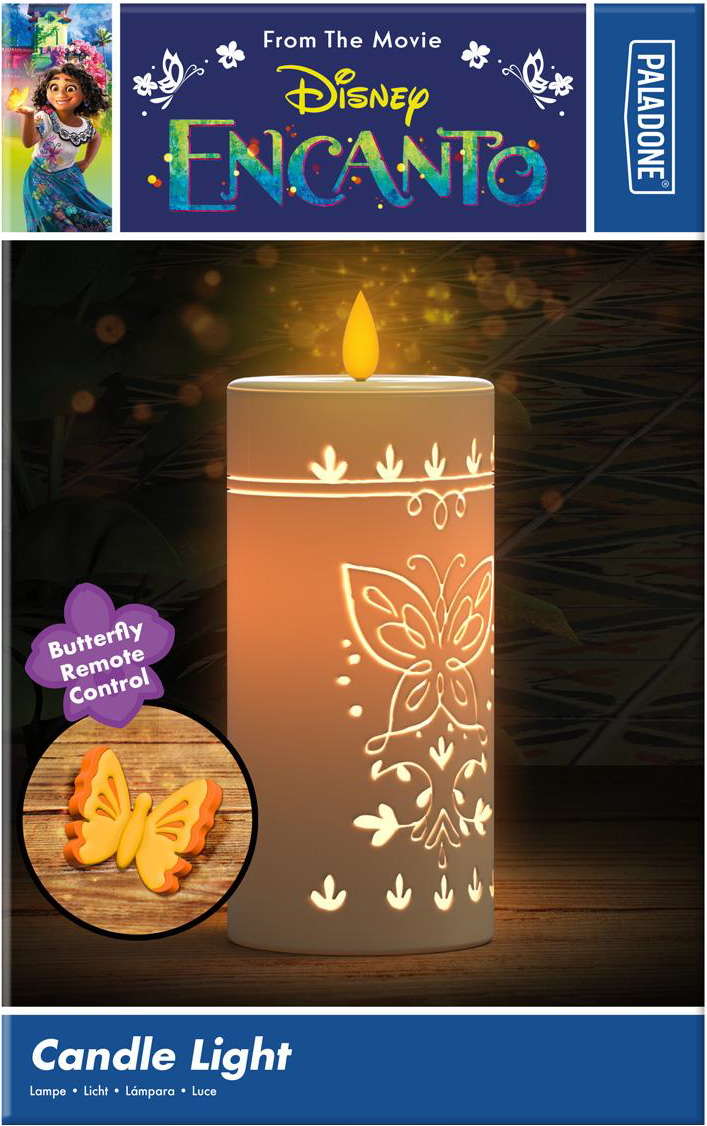Encanto Candle Light With Butterfly Remote