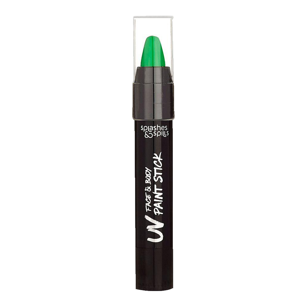 Ansikts- & kroppsfärg UV-penna grön