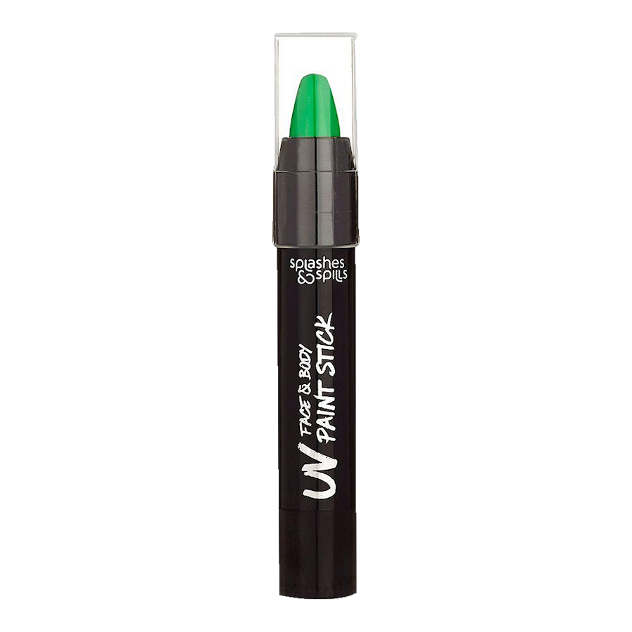 Ansikts- & kroppsfärg UV-penna grön