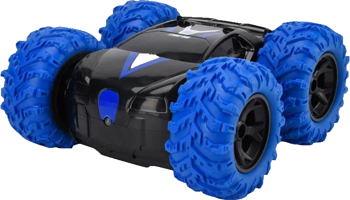 Gear4Play Stunt Car Radiostyrt Bil Sort/blå