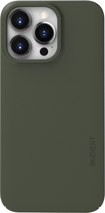 Nudient Thin MagSafe iPhone 13 Pro pine green mobildeksel