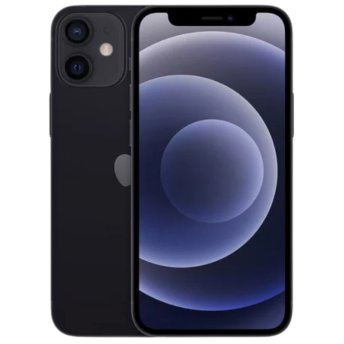 Brukt iPhone 12 Mini 128GB Svart Ny stand