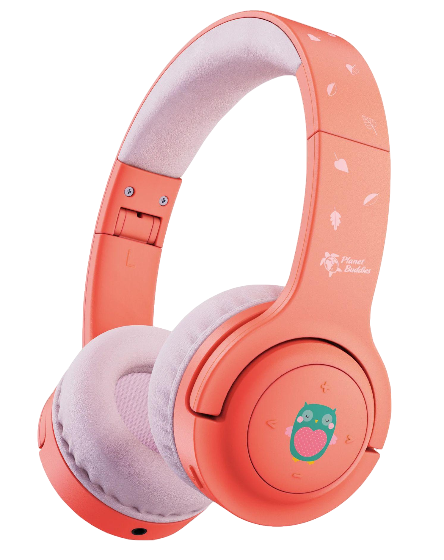 Planet Buddies Kids Headphones Wireless Owl Pink