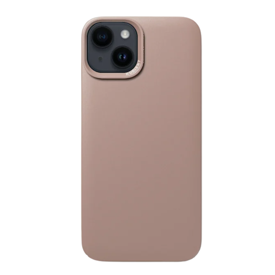 Nudient Thin MagSafe iPhone 14 dusty pink mobilskal