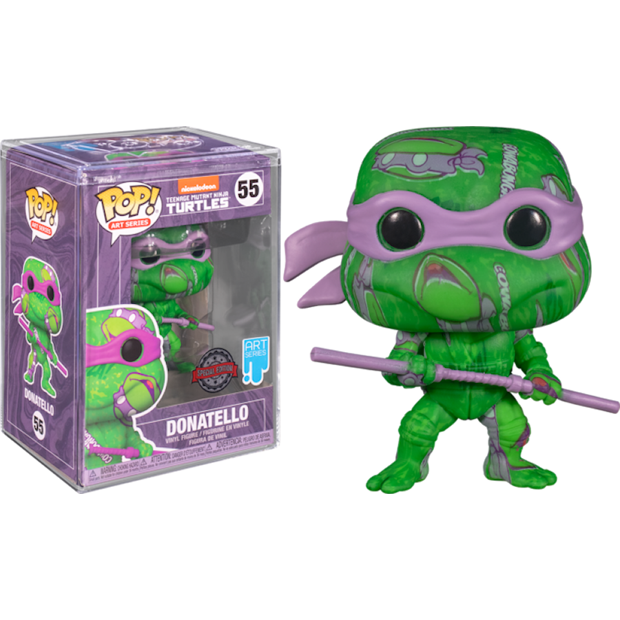 Funko POP Teenage Mutant Ninja Turtles (TMNT) Donatello vinylfigur
